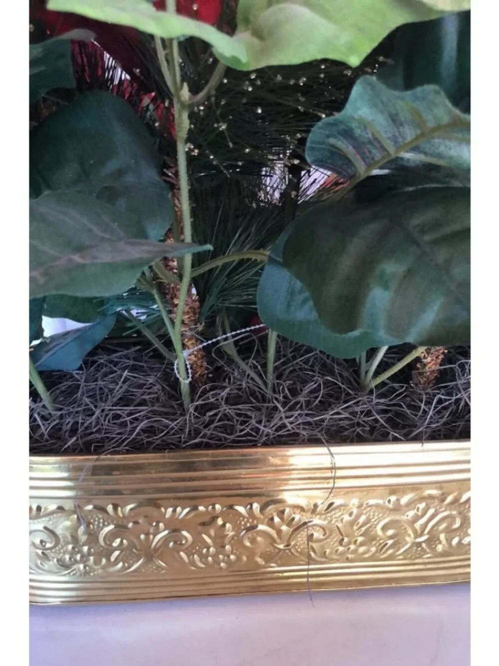 N/A artificial poinsettia